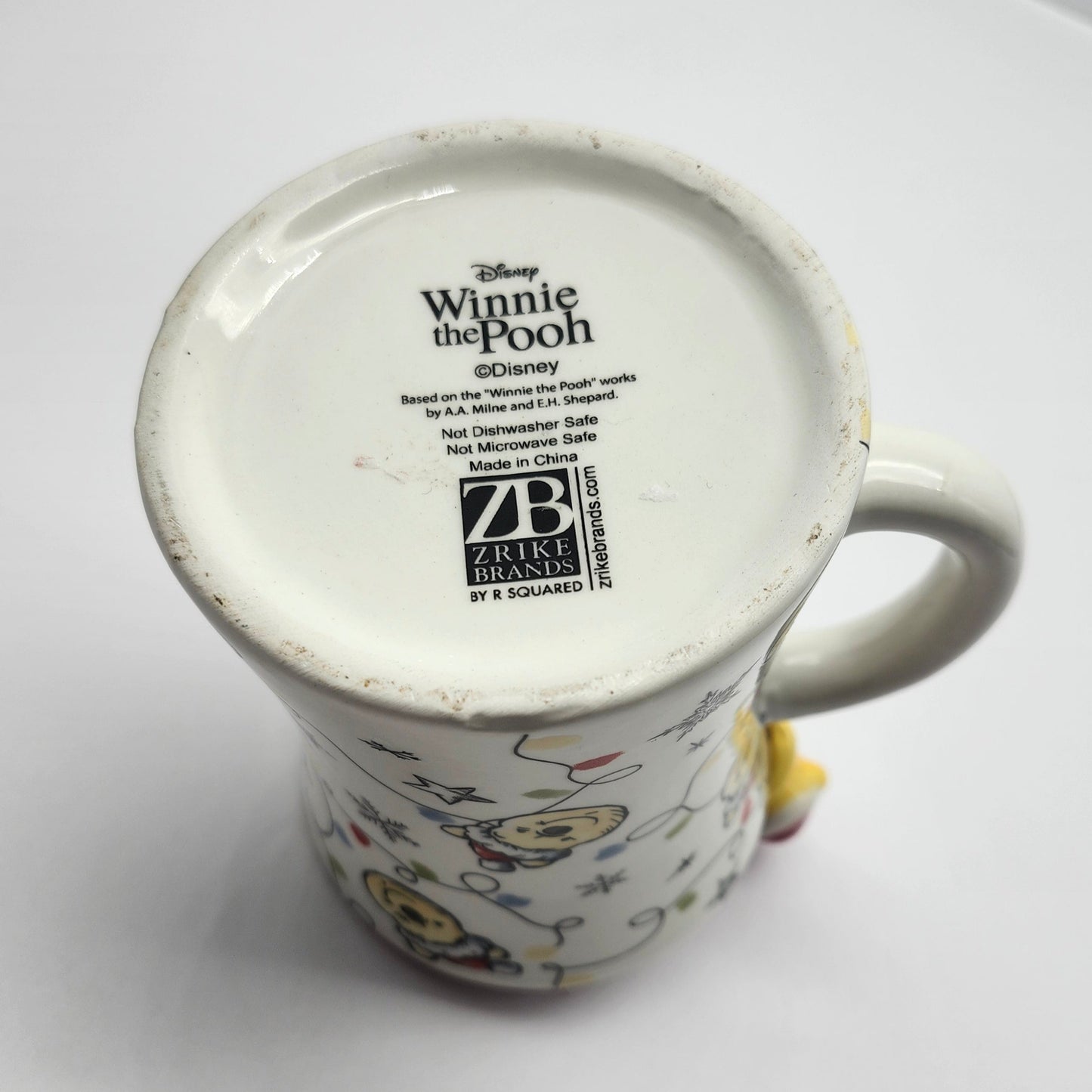 Disney Winnie The Pooh Santa Pooh Christmas Mug
