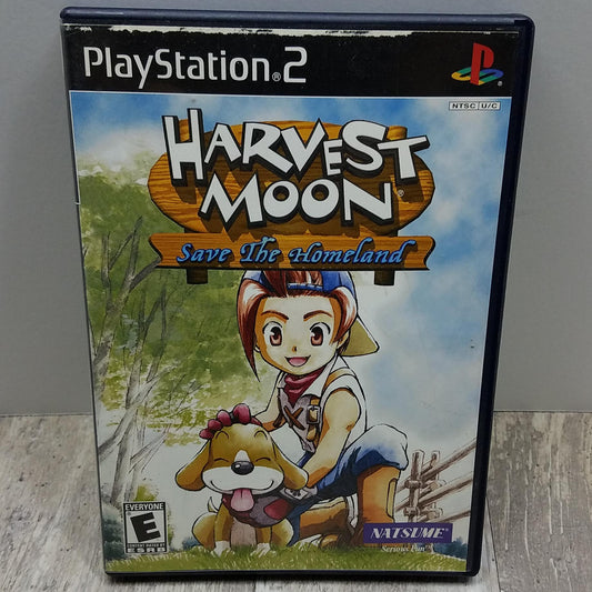 Harvest Moon - Save The Homeland (Sony PlayStation 2, 2001) PS2 - No Manual